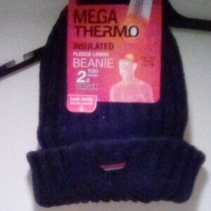 Mega thermo hat unisex brand New! Charcoal blackish color!